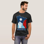 レジスト ミネソタ レイズド フィスト Tシャツ (正面フル)