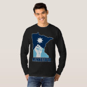 レジスト ミネソタ レイズド フィスト Tシャツ (正面フル)