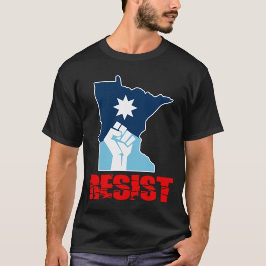 レジスト ミネソタ 挙手 Tシャツ (正面)
