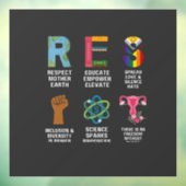 レジスフローラLGBTQライツのトランス平等 ウィンドウサイン (シート3)