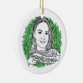 レジスメリーマス セラミックオーナメント (右)