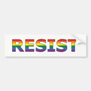 レジス – LGBT バンパーステッカー