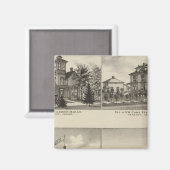 レジデンシズアビリーンカンザス マグネット (正面/裏面)