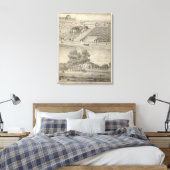 レジデンシズウッドランドナイツインランディング キャンバスプリント (インサイチュ (寝室))