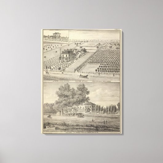 レジデンシズウッドランドナイツインランディング キャンバスプリント (正面)