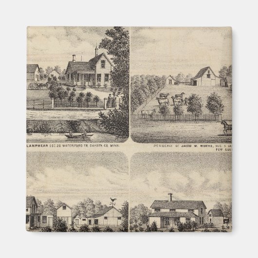 レジデンシズミネソタ2 マグネット (正面)