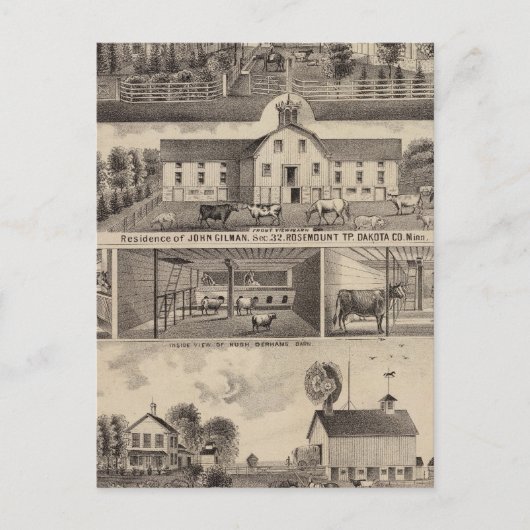 レジデンシズミネソタ4 ポストカード (正面)