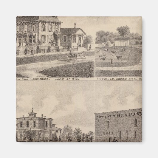 レジデンシズミネソタ6 マグネット (正面)