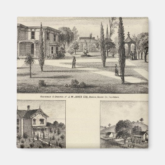 レジデンシズ修道院 マグネット (正面)