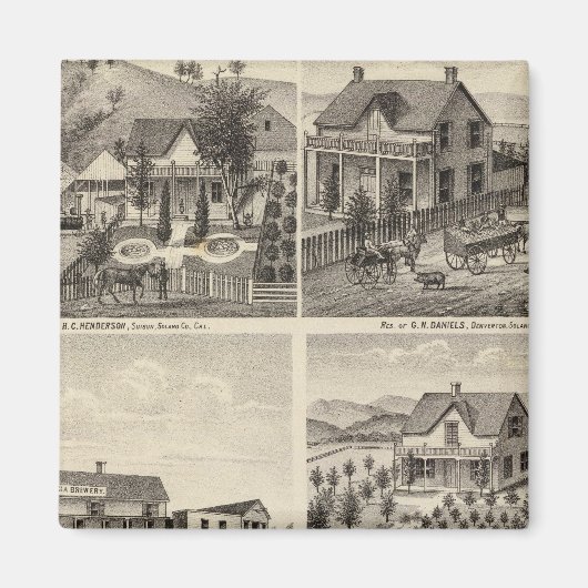 レジデンシズ、ブルワリー、牧場 マグネット (正面)