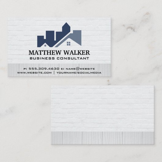 レジデンシャルシティスカイライン |建築 名刺 (正面/裏面)