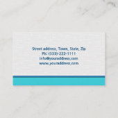 レジデンシャルハウス建築ホームビルダー 名刺 (裏面)