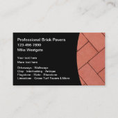 レジデンシャルレンガペーバーズプロフェッショナル 名刺 (正面)