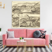 レジデンスとスーザン・ハーポルトの製粉工場 キャンバスプリント (インサイチュ (リビング))