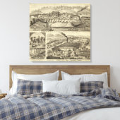 レジデンスとスーザン・ハーポルトの製粉工場 キャンバスプリント (インサイチュ (寝室))