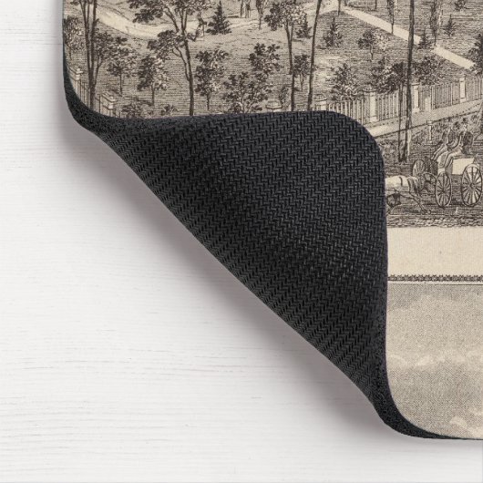 レジデンスアンドウエスタンカレッジインマーシャルタウン マウスパッド (コーナー)