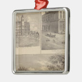 レジデンスウェストリバティカレッジ メタルオーナメント (左)