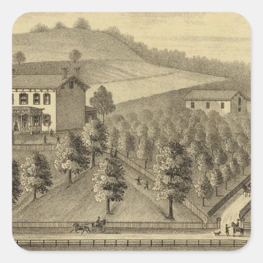 レジデンスオブウィリアムシュレーダー スクエアシール (正面)