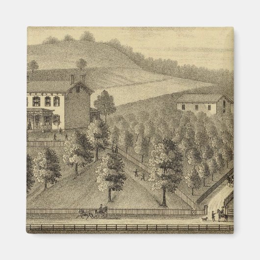 レジデンスオブウィリアムシュレーダー マグネット (正面)