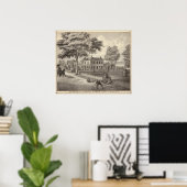 レジデンスオブオズボーンカーティス、スクアンビレッジ、NJ ポスター (ホームオフィス)