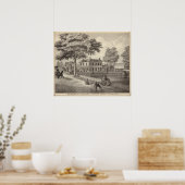 レジデンスオブオズボーンカーティス、スクアンビレッジ、NJ ポスター (キッチン)