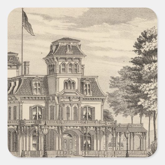 レジデンスオブゲネルHHバクスタインラットランドバーモント スクエアシール (正面)