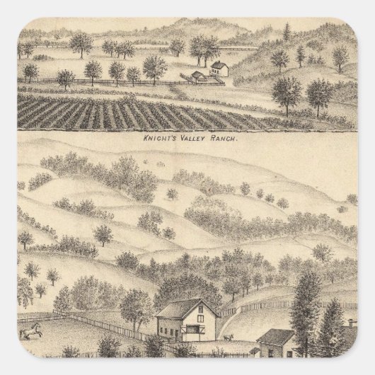 レジデンスオブジョセフ・アレクサンダー，メンドシーノ スクエアシール (正面)