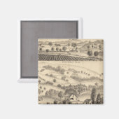 レジデンスオブジョセフ・アレクサンダー，メンドシーノ マグネット (正面/裏面)