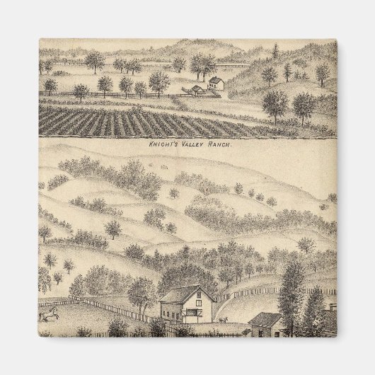 レジデンスオブジョセフ・アレクサンダー，メンドシーノ マグネット (正面)