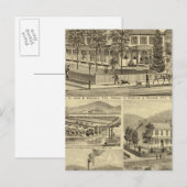 レジデンスオブジョンAガーデンSewickley ポストカード (正面/裏面)