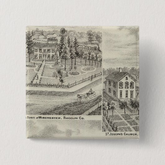 レジデンスオブミルトンソーンバラファイエッテ 缶バッジ (正面)