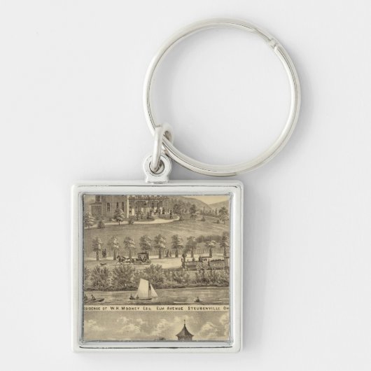 レジデンスオブWHムーニー キーホルダー (正面)