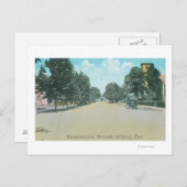 レジデンスストリートギルロイ,カリフォルニア州 ポストカード (正面/裏面)