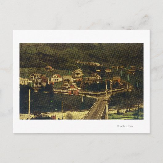 レジデンスディストリクトの一部の南ビュー ポストカード (正面)