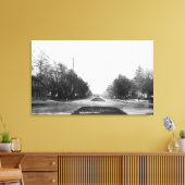 レジデンス通りシーン キャンバスプリント (インサイチュ (リビング))