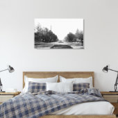 レジデンス通りシーン キャンバスプリント (インサイチュ (寝室))