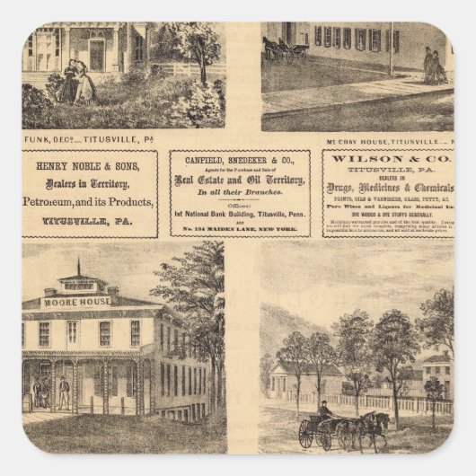 レジデンス，ホテル，ティトゥスビル，フランクリン スクエアシール (正面)