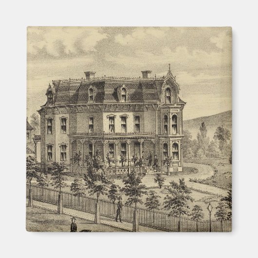 レジデンスAMブラウン マグネット (正面)