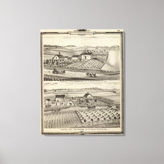 レジデンスCセイバーリング キャンバスプリント (正面)