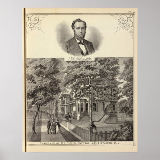 レジデンスDr. TGチャトル、ロングブランチ ポスター (正面)