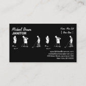 レジデンタルクリーニングヤニターハウスキーパー 名刺 (裏面)