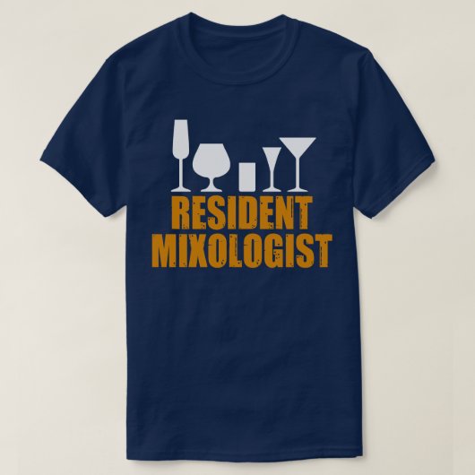 レジデント混合学者 Tシャツ (デザイン正面)