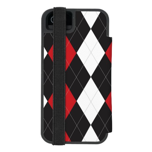 レジナアーガイル財布カサー INCIPIO iPhoneウォレットケース (フォリオ裏面)