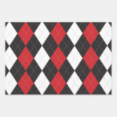 レジナアーガイル ラッピングペーパーシート (正面)