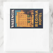 レジナホテルバレンシア長方形ステッカー 長方形シール (バッグ)