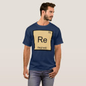 レジナルド 名前 化学元素周期表 Tシャツ (正面フル)