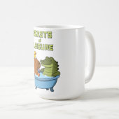 レジャーの獣 | コーヒーマグカップ (正面右)
