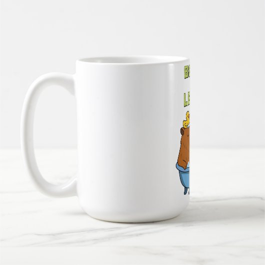 レジャーの獣 | コーヒーマグカップ (左)