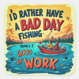 レジャーの選択：魚釣りオーバー作業 スクエアシール