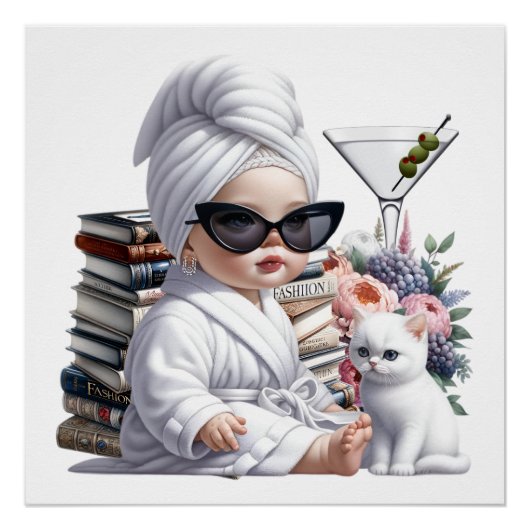 レジャーウォールデコールのレディース ポスター (正面)